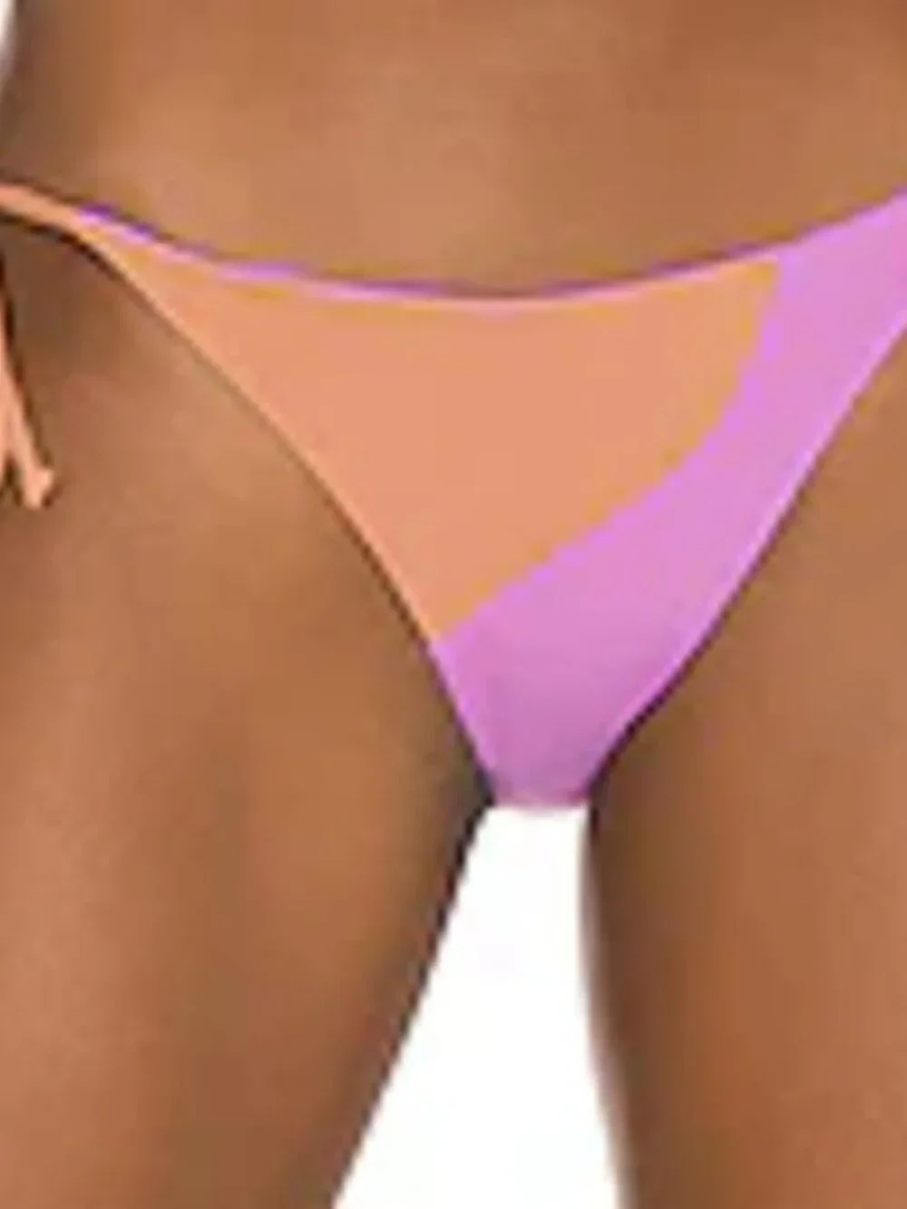 L*Space Bikini Bottom Women's  Large Swim Purple Dani  String Swimwear  NWOT